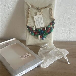 Amrita Singh Multicolor Gem Necklace